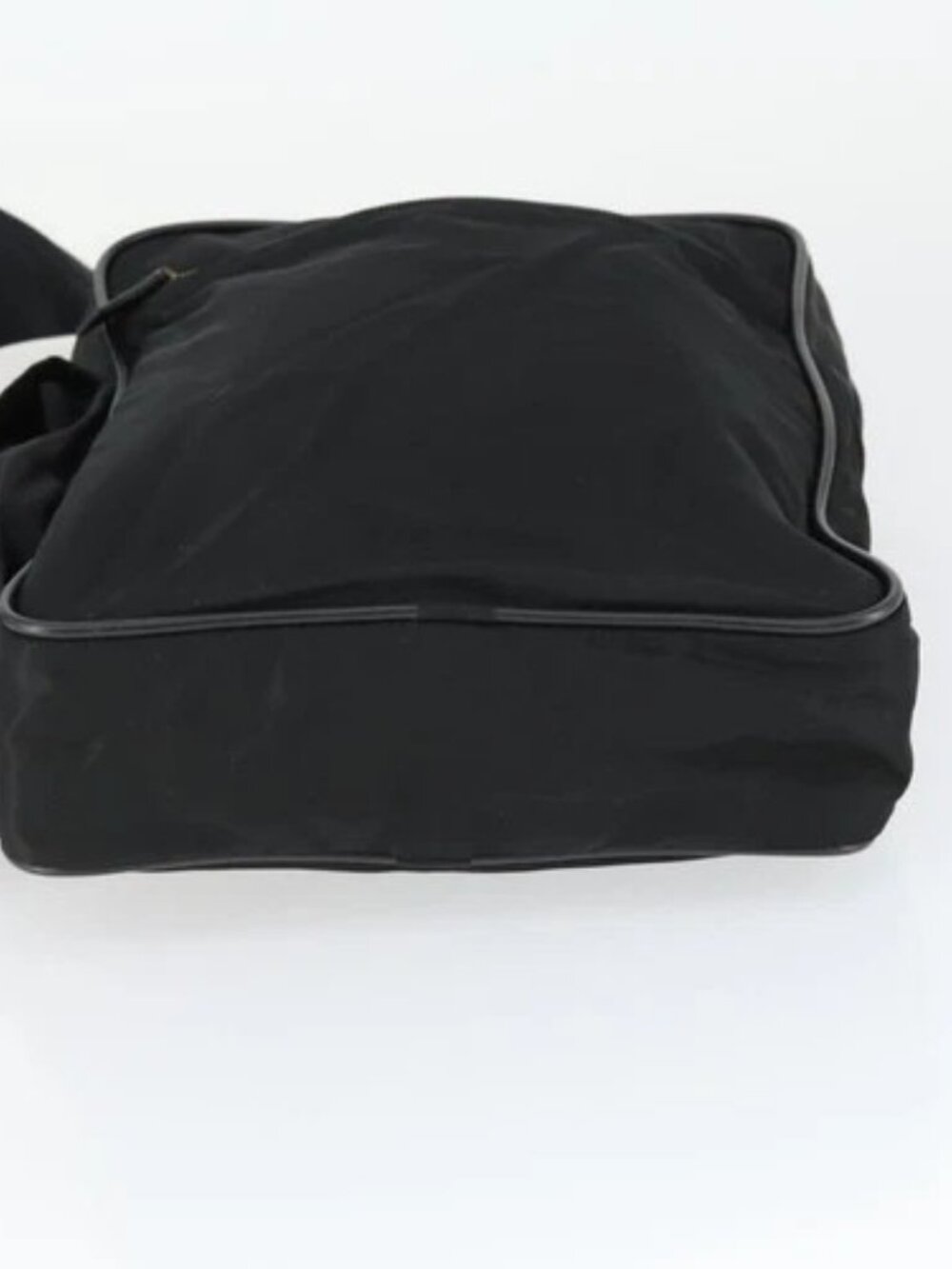 PRADA Shoulder Bag Nylon Black Silver Auth - Picture 5 of 16